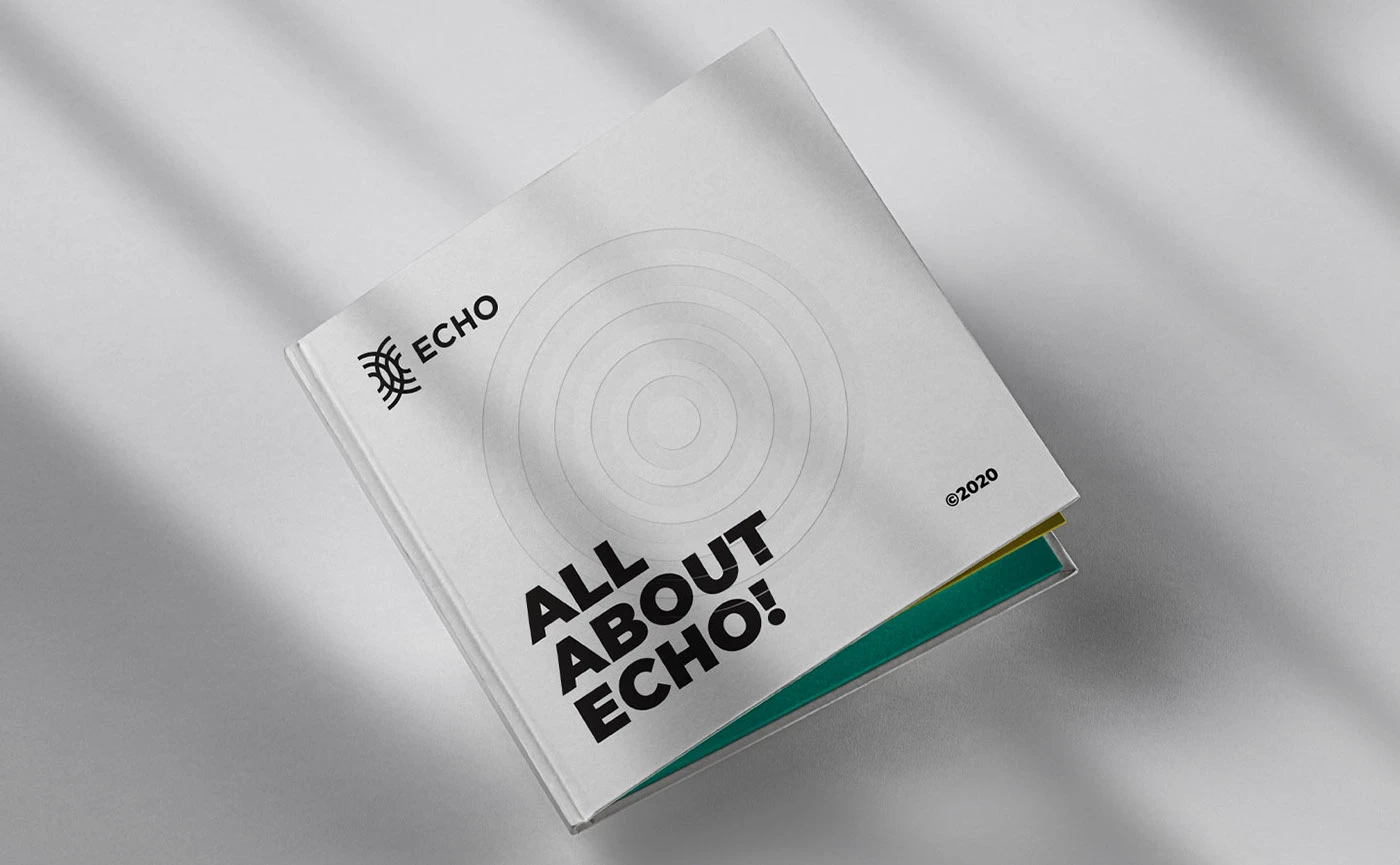 Your ECHO, visual identity design.